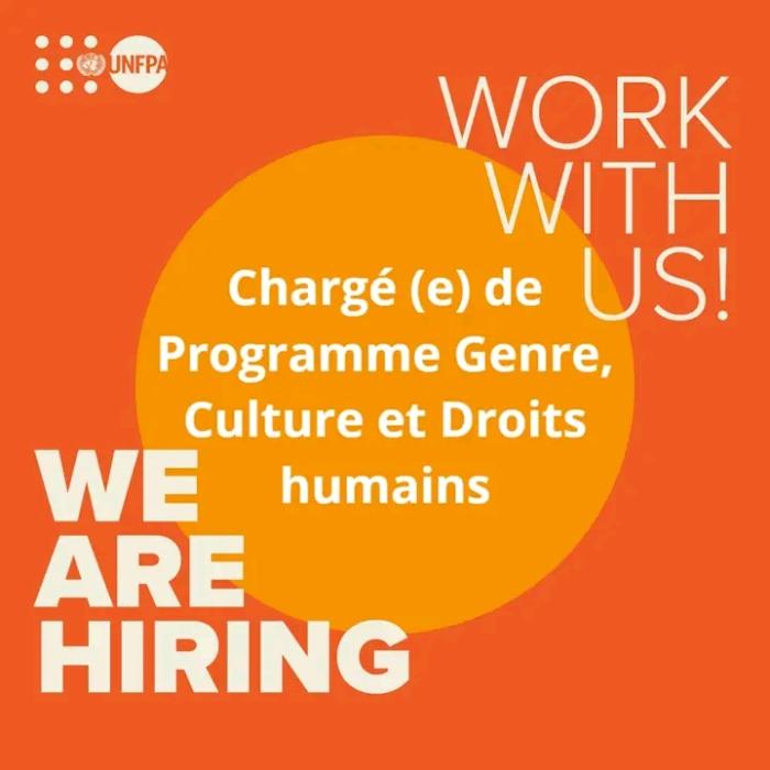 Chargé de programme genre, culture et droits humains 