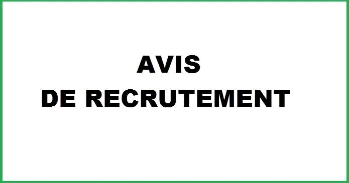 Recrutement de plusieurs profils 